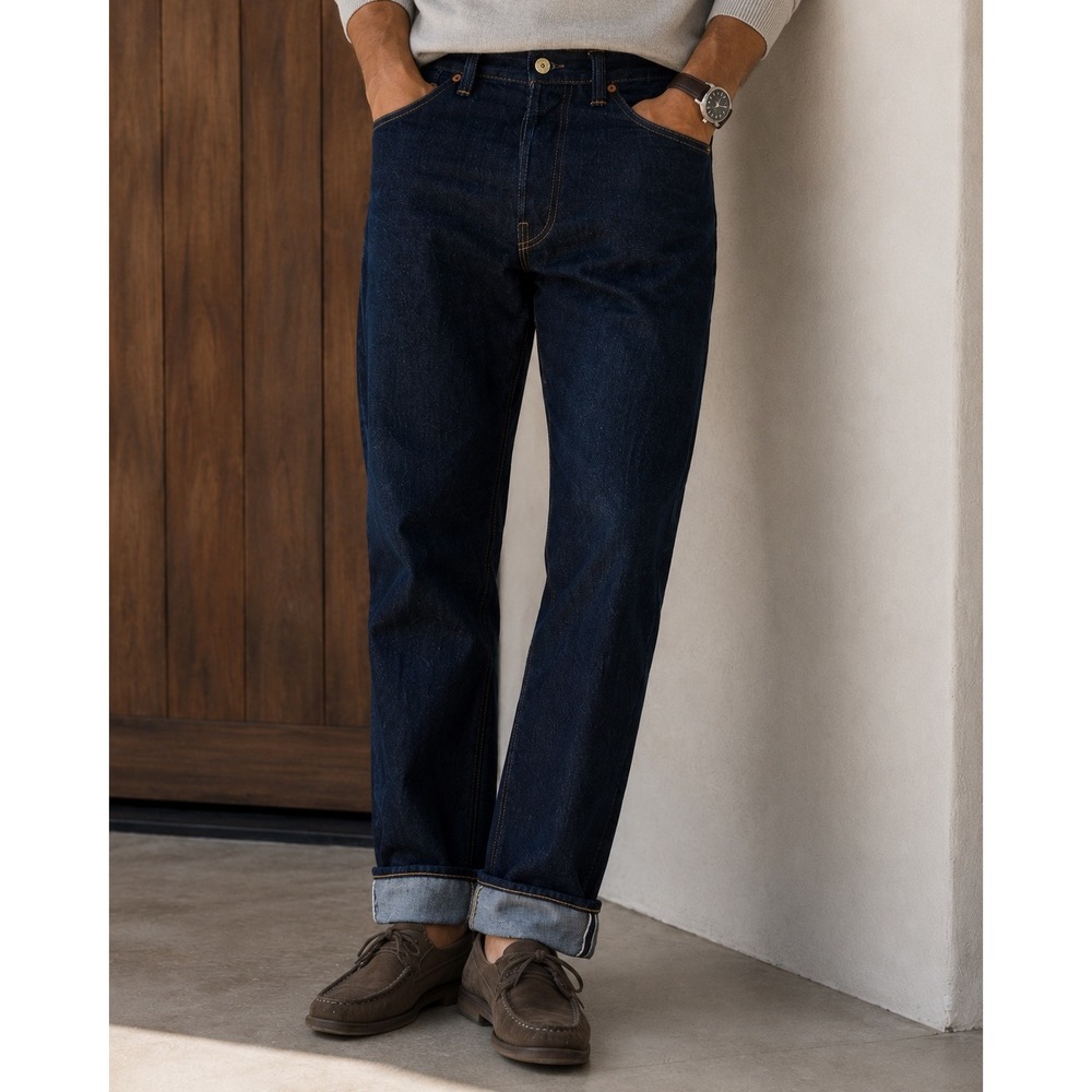 Freewheelers The Vanishing West Jeans Mens 31x32 Indigo 601XX Selvedge Denim